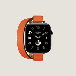Band Apple Watch Hermès Double Tour 42 mm Attelage | Hermès USA