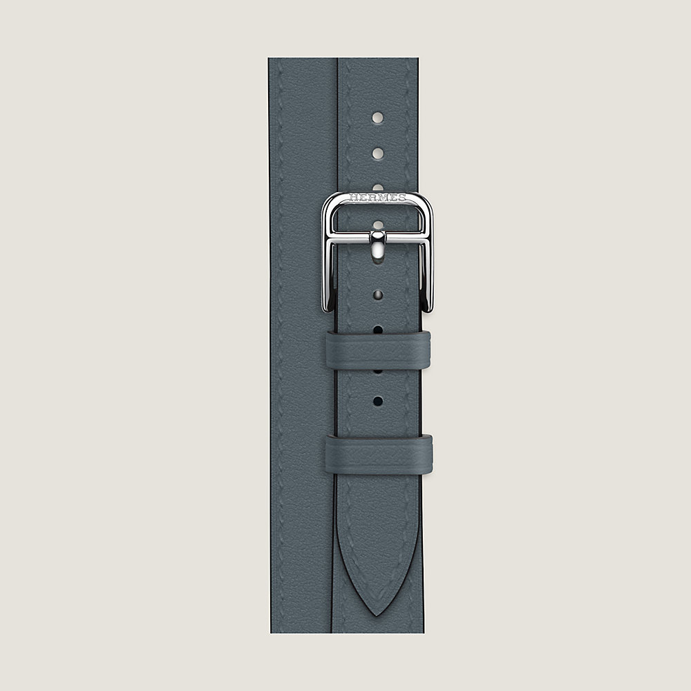 Band Apple Watch Hermès Double Tour 42 mm Attelage | Hermès USA