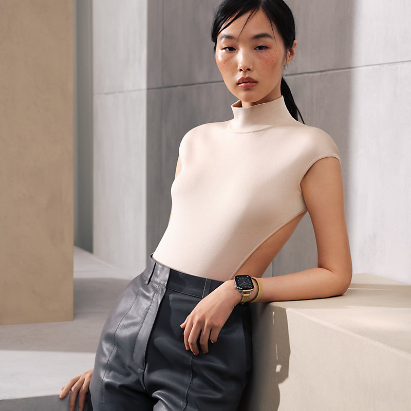 Band Apple Watch Hermès Double Tour 42 mm Attelage | Hermès USA