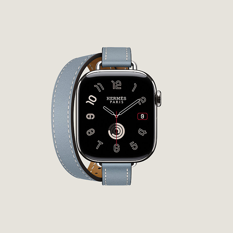 Band Apple Watch Hermès Double Tour 42 mm Attelage | Hermès UAE