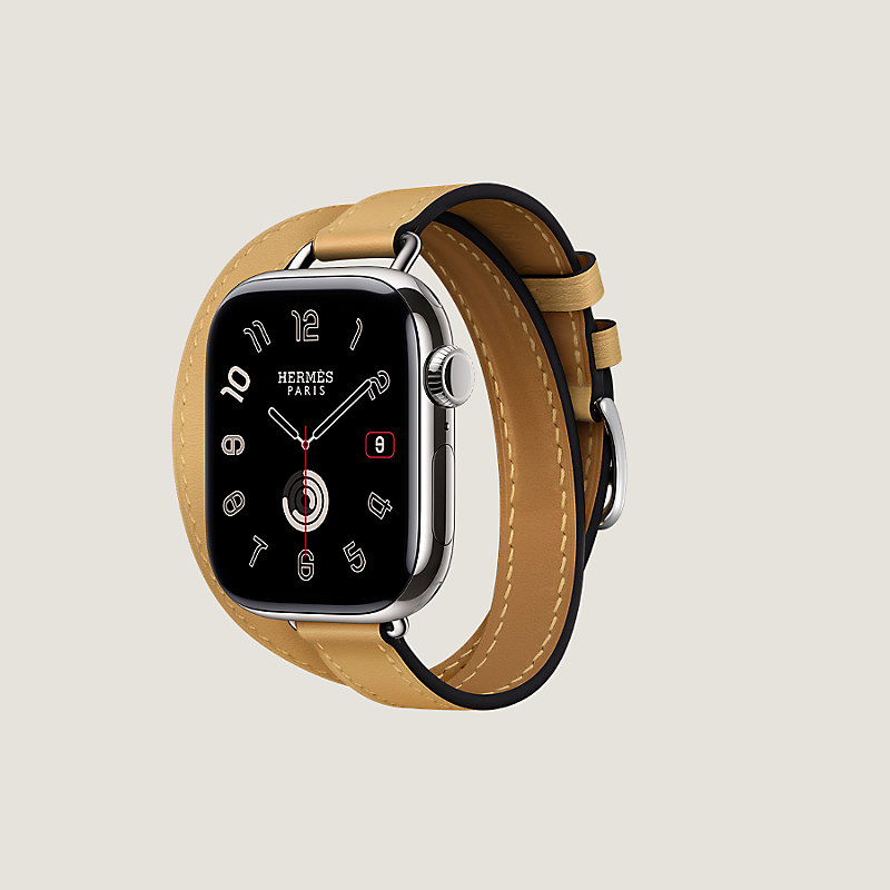 Band Apple Watch Hermès Double Tour 42 mm Attelage | Hermès USA Band Apple Watch Hermès Double Tour 42 mm Attelage | Hermès USA