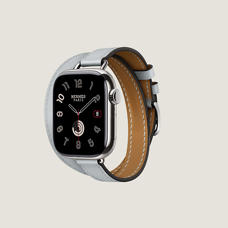 Band Apple Watch Hermès Double Tour 42 mm Attelage | Hermès USA