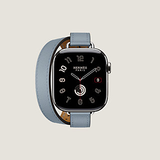 Band Apple Watch Hermès Double Tour 42 mm Attelage | Hermès USA