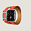 Band Apple Watch Hermès Double Tour 42&nbsp;mm Hapi, View: front, front, view 3 of 4