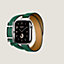 Band Apple Watch Hermès Double Tour 42&nbsp;mm Hapi Attelage, View: front, front, view 3 of 4