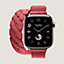 Band Apple Watch Hermès Double Tour 42&nbsp;mm Torsade, View: front, front, view 4 of 4