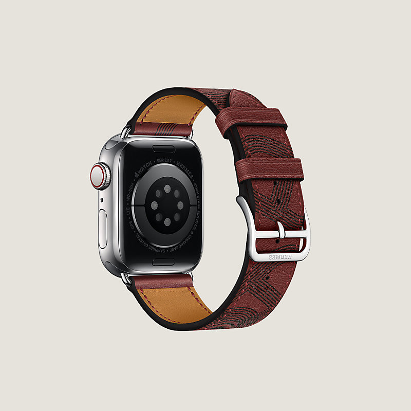 Band Apple Watch Hermès Single Tour 45 mm Deployment Buckle