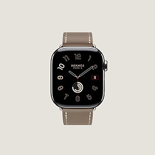 Apple Watch Hermès - 41mm Kraft/Orange Jumping Single Tour - Apple (TH)