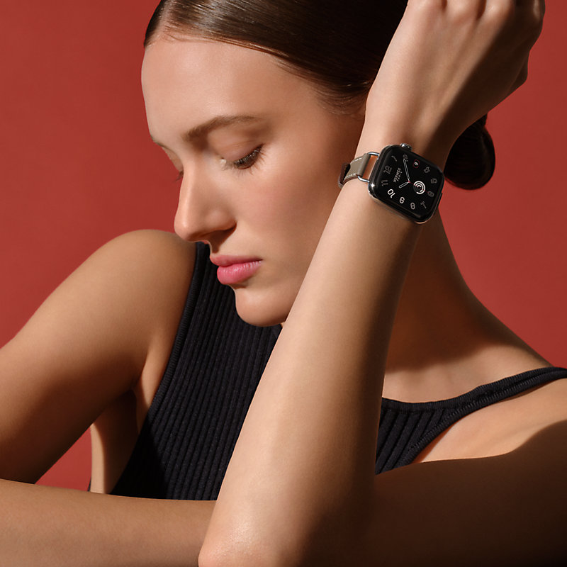 Band Apple Watch Hermès Single Tour 41 mm Attelage | Hermès