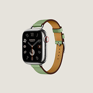 Band Apple Watch Hermès Single Tour 41 mm Attelage | Hermès USA