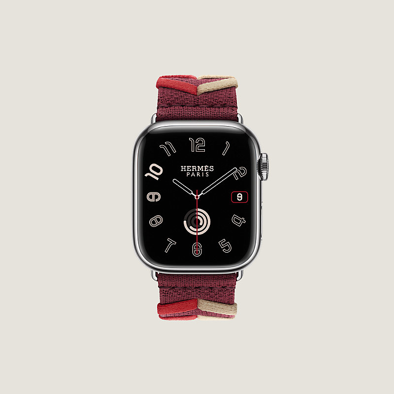 Band Apple Watch Hermès Single Tour 41 mm Bridon | Hermès 