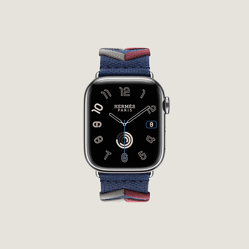 Band Apple Watch Hermès Single Tour 41 mm Bridon | Hermès 