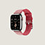 Band Apple Watch Hermès Single Tour 41&nbsp;mm Toile H, View: front, front, view 2 of 4