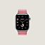 Band Apple Watch Hermès Single Tour 41&nbsp;mm Toile H, View: front, front, view 3 of 4