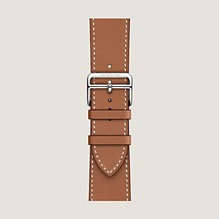 45㎜　Apple Watch エルメス　ブラウン　ドゥブルトゥール band-apple-watch-hermes-single