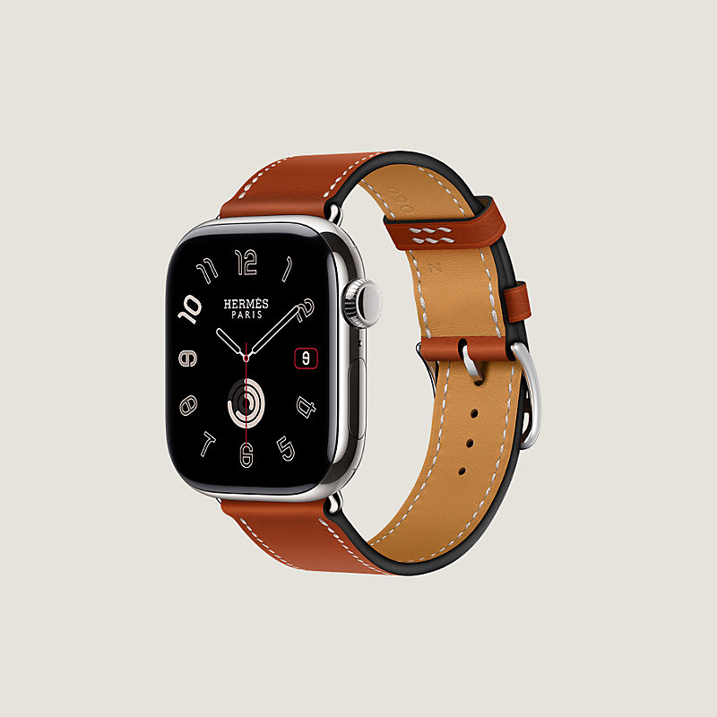 Band Apple Watch Hermès Single Tour 42 mm | Hermès USA