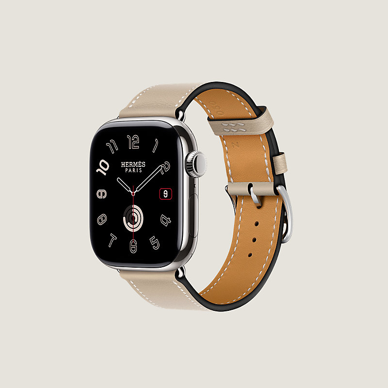 Band Apple Watch Hermès Single Tour 42 mm | Hermès USA