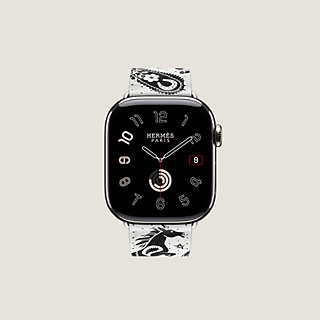 Band Apple Watch Hermès Single Tour 42 mm Animaux Bandana