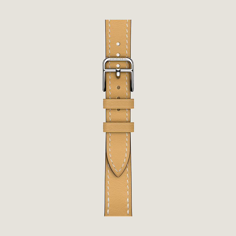 Band Apple Watch Hermès Single Tour 42 mm Attelage | Hermès Canada