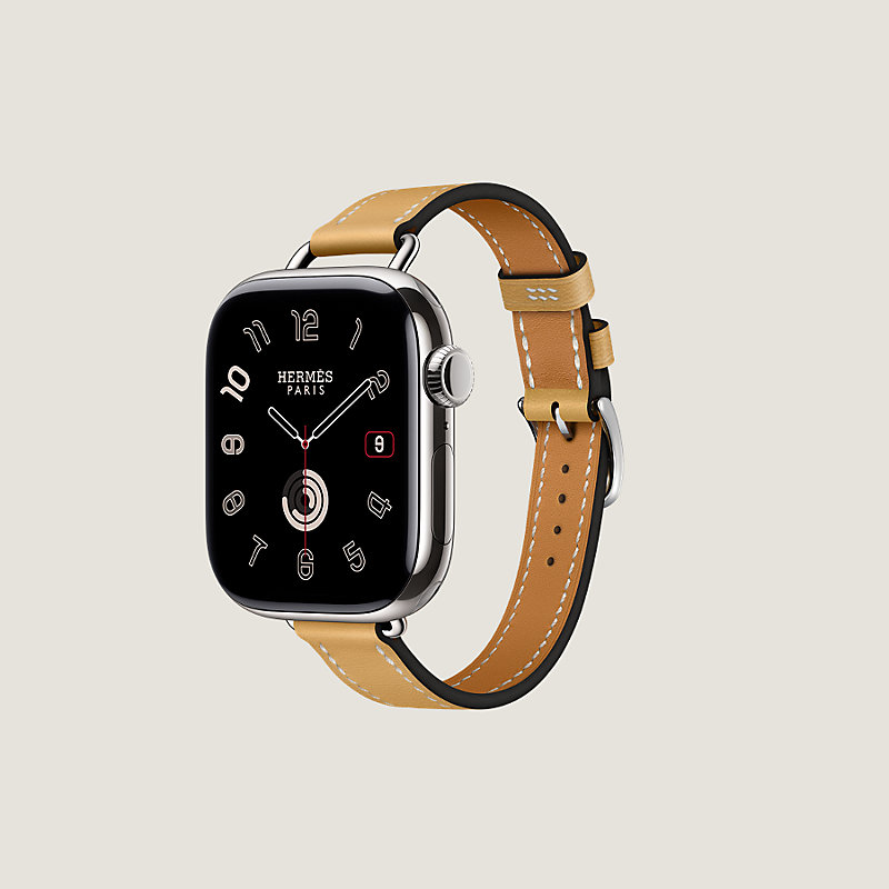 Band Apple Watch Hermès Single Tour 42 mm Attelage | Hermès USA