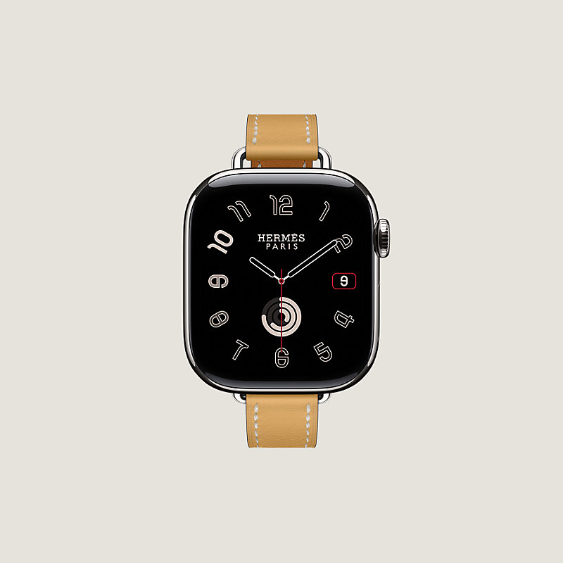 Band Apple Watch Hermès Single Tour 42 mm Attelage | Hermès USA