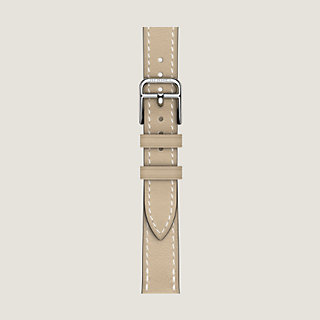Apple Watch HERMES バンド 42mm Etoupe Band Apple Watch Hermès Double Tour 42 mm Attelage - Beige