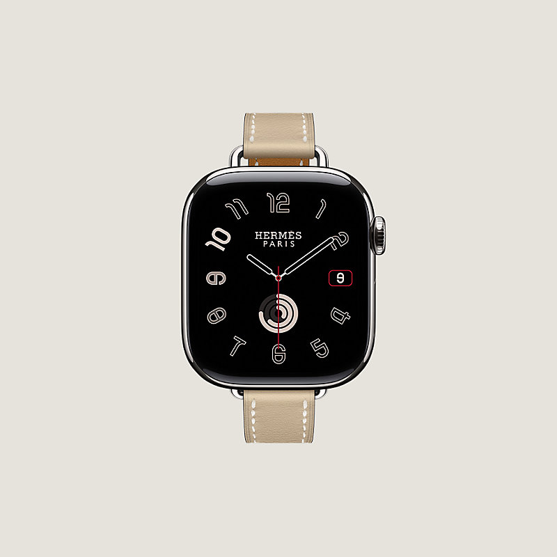 Band Apple Watch Hermès Single Tour 42 mm Attelage | Hermès USA
