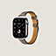 Band Apple Watch Hermès Single Tour 42&nbsp;mm Attelage, View: front, front, view 3 of 4