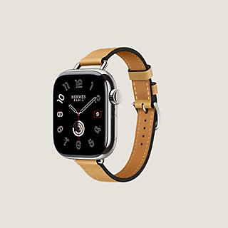 Band Apple Watch Hermès Single Tour 42 mm Attelage | Hermès Canada