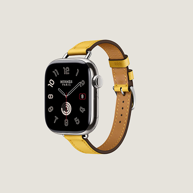 Band Apple Watch Hermès Single Tour 42 mm Attelage | Hermès