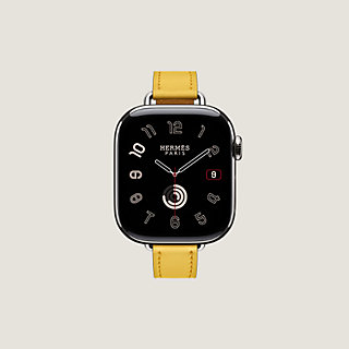 apple watch HERMES レザー エトゥープ #346 希少 美品 即決 エトゥープ Apple watch HERMES エルメス