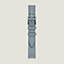 Band Apple Watch Hermès Single Tour 42&nbsp;mm Attelage, View: Flat, flat, view 1 of 3