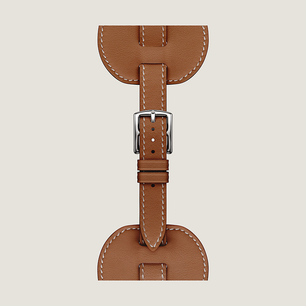 Band Apple Watch Hermès Single Tour 42 mm Attelage En Selle