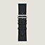 Band Apple Watch Hermès Single Tour 42&nbsp;mm Clou de Selle, View: Flat, flat, view 1 of 4