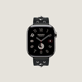 Band Apple Watch Hermès Single Tour 42 mm Clou Medor Rock | Hermès USA