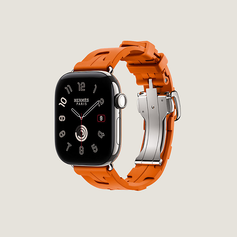 Band Apple Watch Hermès Single Tour 42&nbsp;mm Deployment Buckle Kilim, View: , view 3 of 4