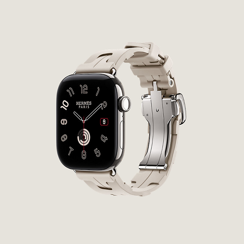 Band Apple Watch Hermès Single Tour 42&nbsp;mm Deployment Buckle Kilim, View: , view 3 of 4