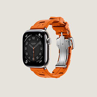 Hermes orange apple watch band hotsell