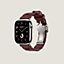 Band Apple Watch Hermès Single Tour 42&nbsp;mm Deployment Buckle Kilim, View: front, front, view 3 of 4