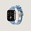 Band Apple Watch Hermès Single Tour 42&nbsp;mm Deployment Buckle Kilim, View: front, front, view 3 of 4