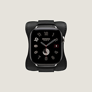 Band Apple Watch Hermès Single Tour 42 mm En Selle | Hermès USA