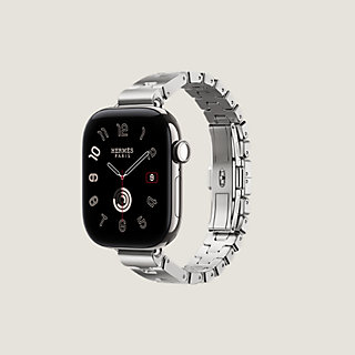 Band Apple Watch Hermès Single Tour 42 mm Grand H Fin | Hermès USA