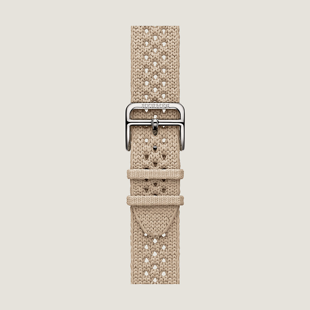 Band Apple Watch Hermès Single Tour 42 mm Neo Tricot | Hermès USA
