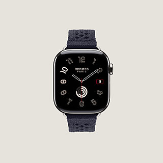 Band Apple Watch Hermès Single Tour 42 mm Neo Tricot | Hermès USA
