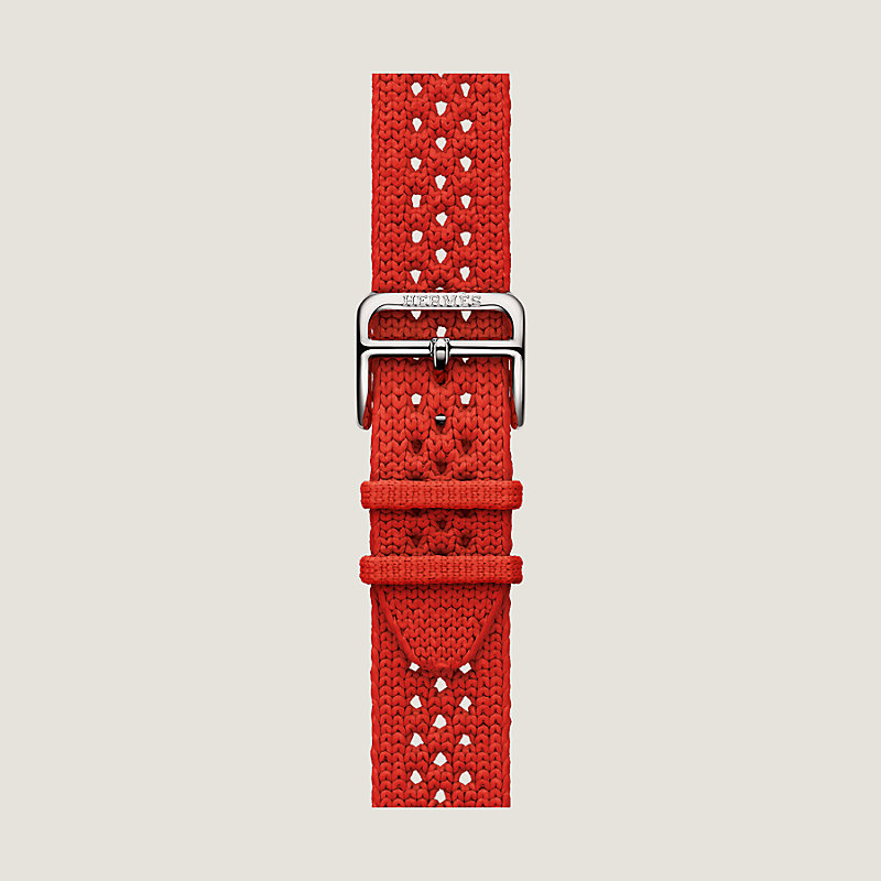 Band Apple Watch Hermès Single Tour 42 mm Neo Tricot | Hermès USA