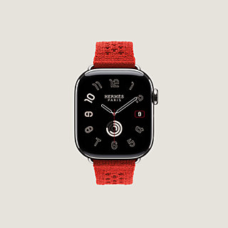 Band Apple Watch Hermès Single Tour 42 mm Neo Tricot | Hermès USA