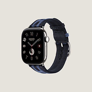 Band Apple Watch Hermès Single Tour 42 mm Rocabar Club | Hermès USA
