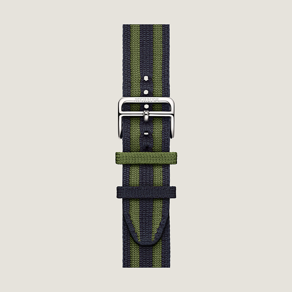 Band Apple Watch Hermès Single Tour 42 mm Rocabar Club | Hermès USA