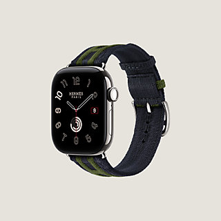 Band Apple Watch Hermès Single Tour 42 mm Rocabar Club | Hermès USA