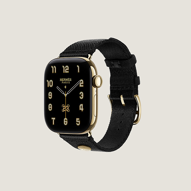 Band Apple Watch Hermès Single Tour 42&nbsp;mm Sangle Satin, View: , view 3 of 4